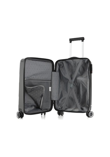 Ççs 5225 Polipropilen Büyük Boy Valiz-antrasit