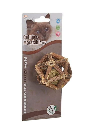 Eastland 7 CM Catnipli Matatabi Topu Kedi Oyuncağı