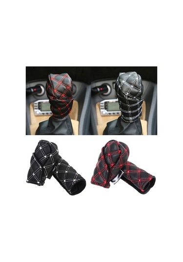 Otomobil Yapay Deri Vites Kılıfı İz