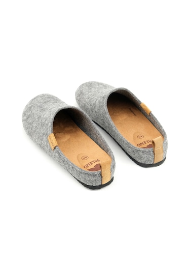 Paleng Dört Mevsim Çıkarılabilir İç Taban Comfort Ev Bahçe Erkek Terlik Pt1kme.00036.00.019.2n Gri