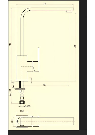 Penta Loya Eviye Bataryası Krom 4405