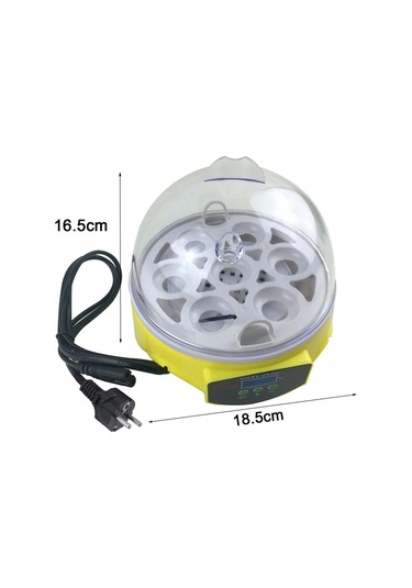 Suntek Clear Eggs Kuluçka Makinesi 7 Yumurta Kuş Tavukları