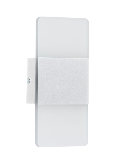 L-ed Duvar Lambası Dikdörtgen Ac85-265v Başucu Koridor Duvar Lambası Ev Dekoratif Alüminyum Işık Fikstürü Beyaz, Sıcak Beyaz