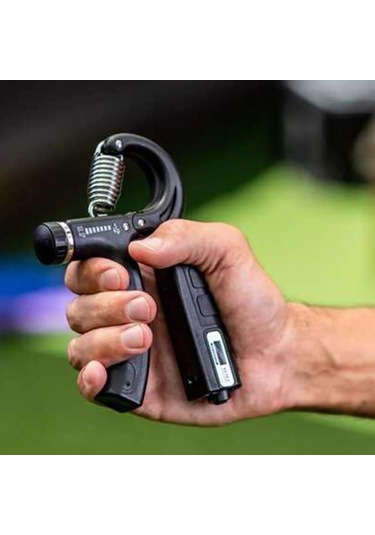 Ollevra Egzersizi Takip Eden Sayaçlı El Yayı Siyah