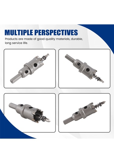 Sointeresting Karbür Uçlu Metal Kesici Paslanmaz Çelik Hss Matkap Ucu Delik Testeresi Delik Testeresi Boyutu: 25mm