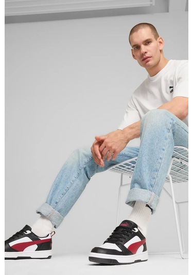 Puma Rebound V6 Low 392328-30 Syh Byz Mor Siyah