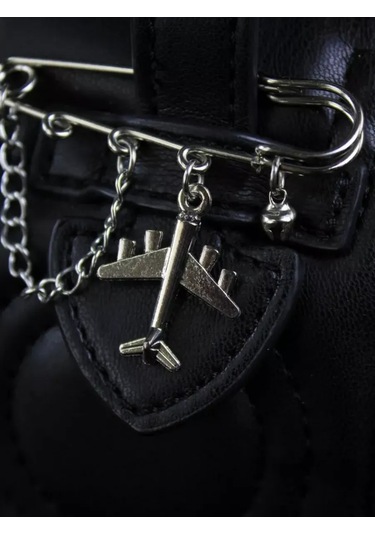 Slubov'u Büyük Dekoratif Dekoratif Uçak Broş İğnesi 230061435 Gri