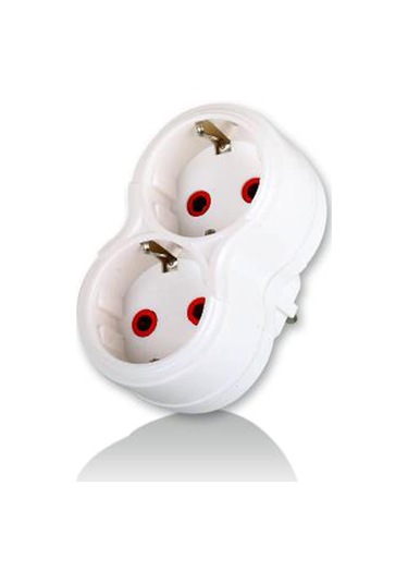 Fetih 101-02p 2'li Topraklı Papatya Golyat İkili Priz Çoğaltıcı 1410