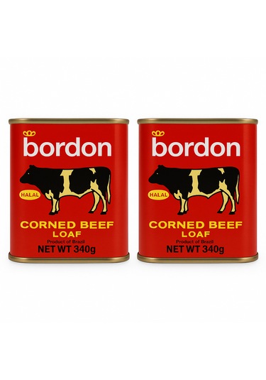 Bordon Corned Beef Loaf 340 Gr X2 Adet