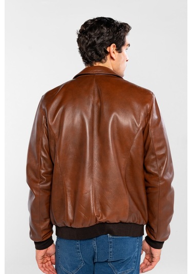 Tamer Tanca Erkek Hakiki Deri Fındık Deri Mont 415 K-873 Erk Dr Mont Sk24/25 Fındık Dr Fındık