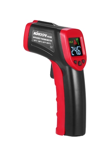 Ranyeek Kkmoon El Tipi Endüstriyel Enfrared Sıcaklık Ölçer -50 480 C, Dokunmadan Ölçüm, Lcd Ekranlı, Pil Yok