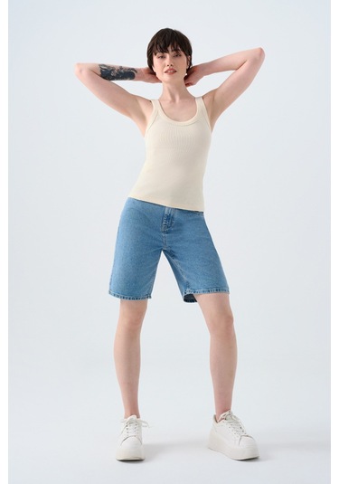 Loft Kadın Atlet Lf2038440 Ekru