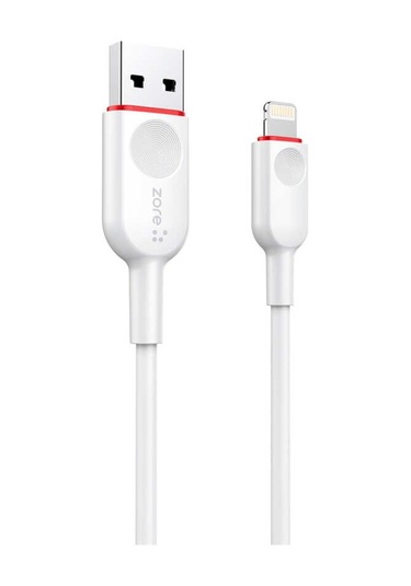 Zcl-02 Lightning Usb Kablo-Beyaz