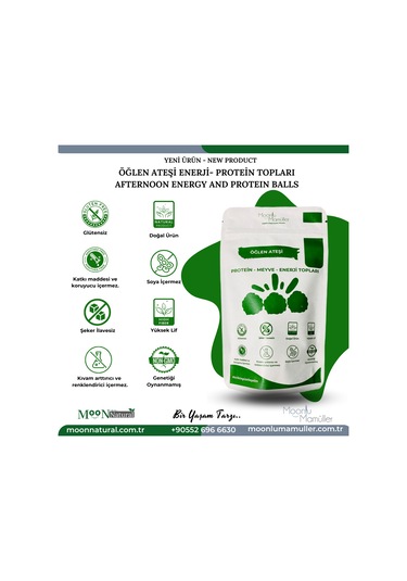 Öğlen Ateşi Enerji-protein Topları / Protein&fruit Balls