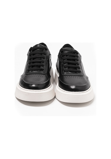 Black Safari Sneaker Erkek Ka-26y-e16207 John May Casual Shoe Siyah