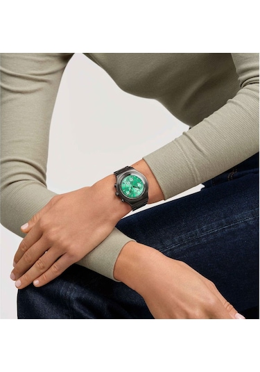 Swatch Yvm407g Obsessıvely Obsıdıan Erkek Kol Saati Metal