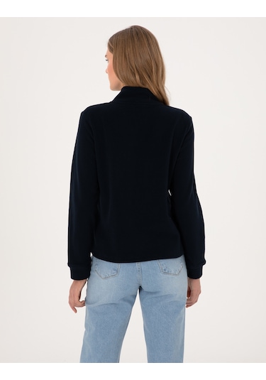 Pierre Cardin Kadın Lacivert Sweatshirt 50316333-vr033 Lacivert