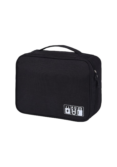 Singree Pratik Seyahat Çantası - Şarj Kablosu Ve Powerbank Saklama Çantası