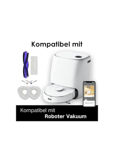 Snoweagle Narwal Freo Robot Vakum İçin Ana Yan Fırça Hepa Filtre Paspas Bezi