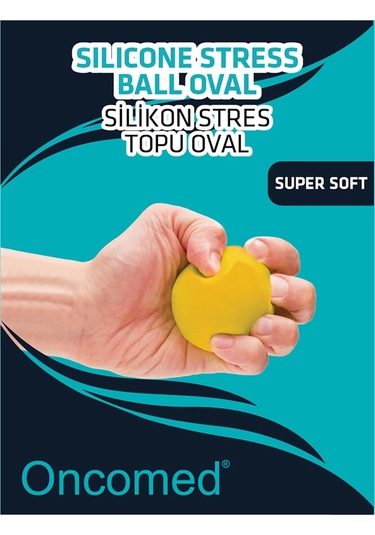 Silikon Stres Topu Sarı Ultra Soft Diğer