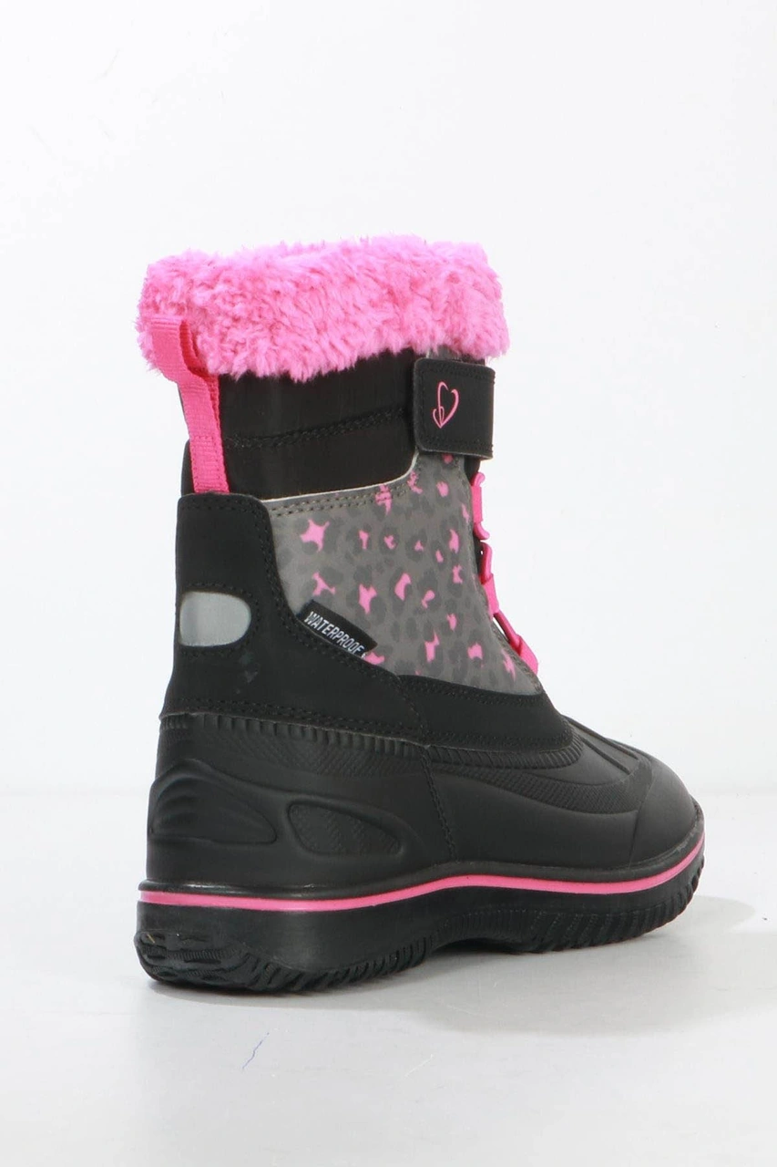 Hammer Jack Luna Su Geçirmez Siyah Kız Çocuk Bot & Bootie 23204-f Siyah