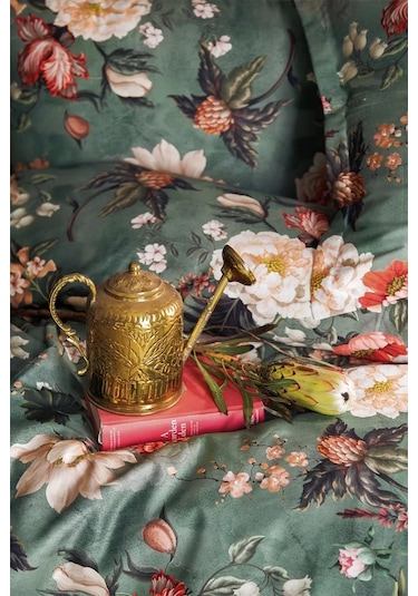 İssimo Japonesque Tencel Nevresim Takımı Çift Kişilik-2124 Çok Renkli