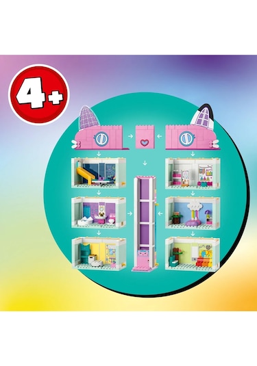 LEGO® 10788 Gabby’s Dollhouse 498 Parça