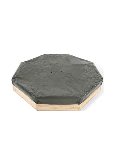 Plum Dev Ahşap Kum Havuzu - Turkuaz Çok Renkli