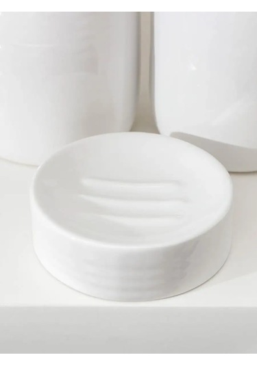Denezo Banyo Ve Mutfak İçin Sabunluk, Lavabo Üzerinde Sabunluk 167951994 Beyaz