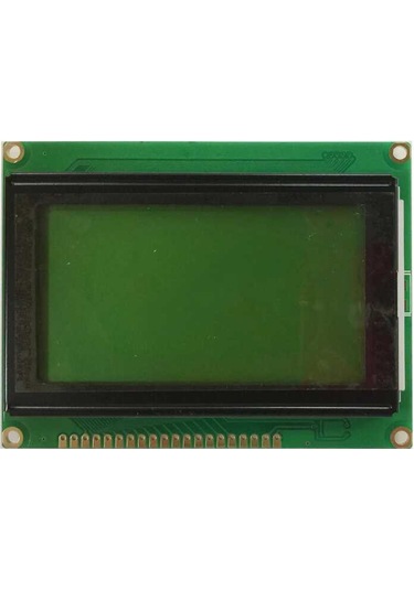 Robotistan 128x64 Grafik Lcd, Yeşil Üzerine Siyah