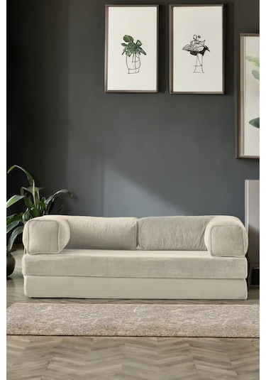 Mobetto Legoom Açılır Kanepe Yatak Olabilen, Aktivite Koltuğu - Krem