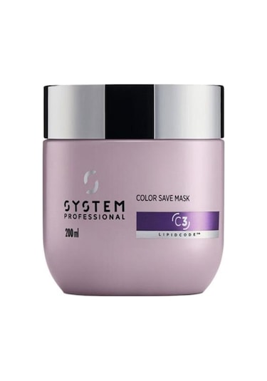System Professional Color Save C3 Boyalı Saçlar İçin Renk Koruyucu Bakım Maskesi 200 ML