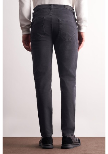 Antrasit 5 Cep Casual Slim Fit Pamuklu 5 Cep Pantolon 1003255318 Antrasit
