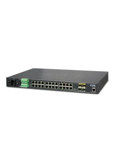 Planet Pl Igsw 24040T 24 Port Gigabit 4 Port Sfp L2 Endüstriyel