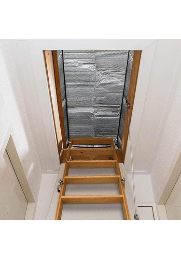 Trendooze Homyl Tavan Merdivenleri Yalıtım Örtüsü - İlk Sınıf Kullanım İçin 138cmx63.5cmx28cm
