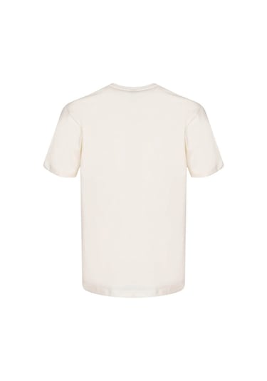 Hummel Zumo Ekru Erkek T-shirt 912375-9157 Ekru