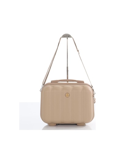 Mçs Polipropilen 3lü Valiz Seti Büyük & Orta & Makyaj V305 S21yy1000078-set 00026 Şampanya