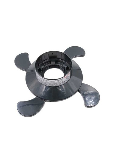 Artfulabode Siyah Propan Gaz Kartuşu Sabit Braketi, Açık Hava İçin Plastik Silindir Destek Siyah