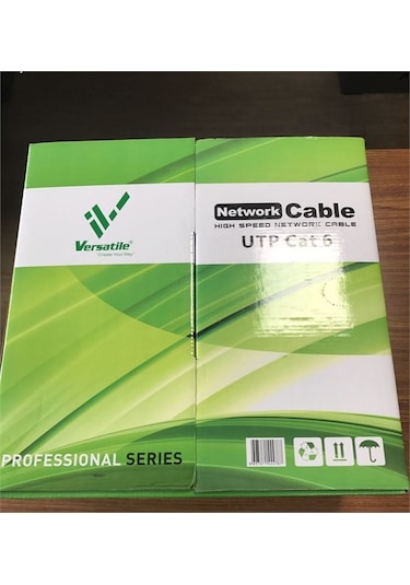 Versatile 305 Metre Cat 6 Iç Mekan Kablosu Ethernet Internet Kab.