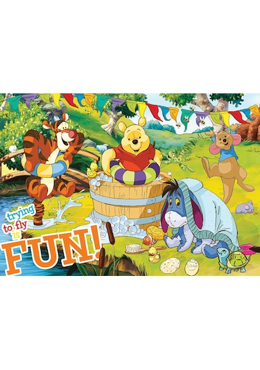 Winnie The Pooh Kutulu Puzzle/yapboz 100 Parça