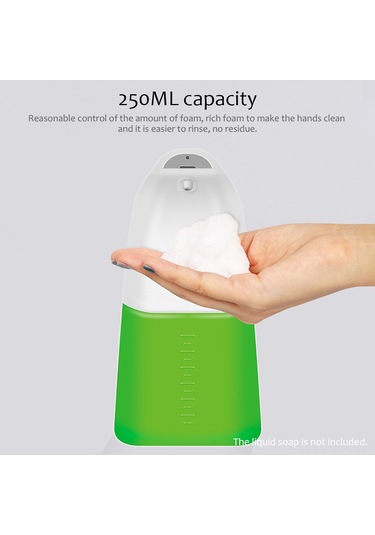 Kangvka Akıllı Infrared Algılama Köpük Sabun Dispenseri, 250ml Kapasite, Pilsiz Teslimat, Abs Malzeme, 996 Modeli Diğer