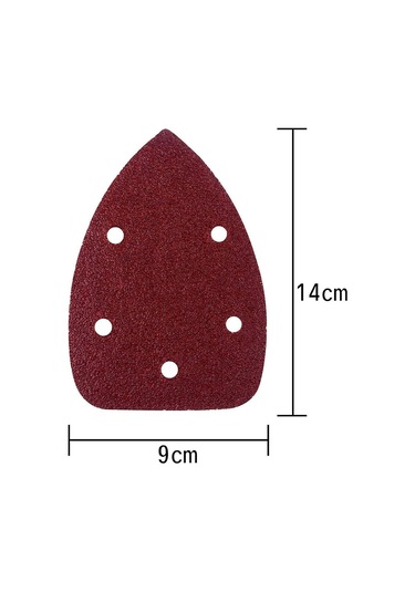 Zımpara Kağıdı 50 Adet Fare Detay Zımpara Zımpara Kağıdı Zımpara Kağıt Kanca Ve Döngü 40/00/80/100/120/180/240/320/400/800 Gri