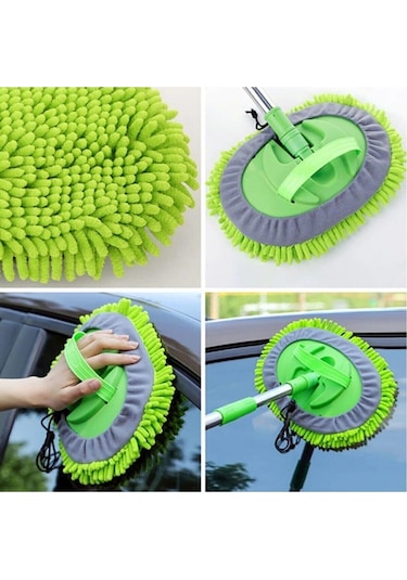 Çok Fonksiyonlu 2 In 1 Mikrofiber Araba  Yıkama Fırçası