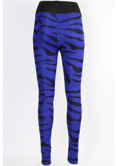 Derya Kurşun Trend Leggings Tayt Trnd09 Saks-mavi Saks Mavisi