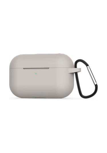 Noktaks - Airpods Pro Uyumlu Airpods Pro - Kılıf Airbag Silikon Kılıf - Gri