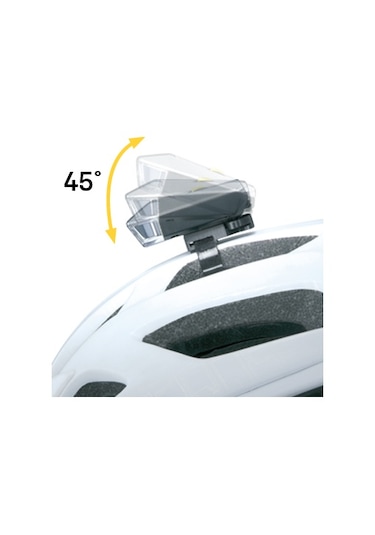 Topeak Aerolux 1W Ön Lamba 250018 Mavi - Beyaz