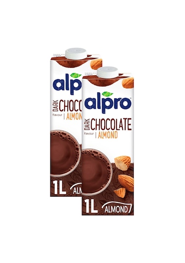Alpro Bitter Çikolata Badem İçeceği 2 x 1 L
