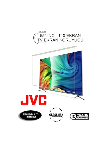Jvc Lt-55x750 Uyumlu 55" Inç 140 Ekran Tv Ekran Koruyucu