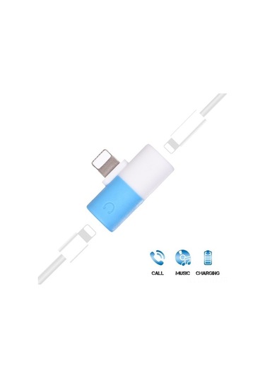 Sandwich İphone Uyumlu Metal Portatif Siyah+pembe Lightning Çevirici: Müzik Dinle + Şarj, Ses Veri Transferi