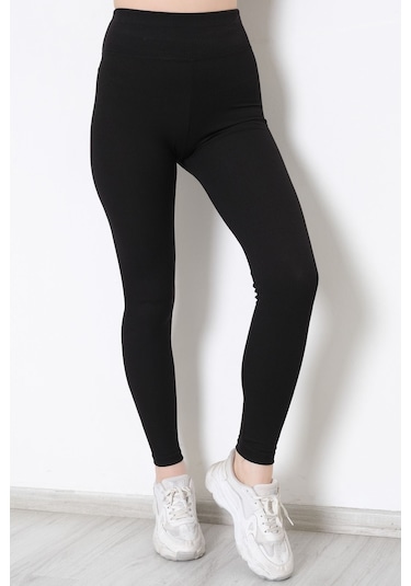 Bensu Store - Fitilli Tayt Siyah - 10751.1098. 001
